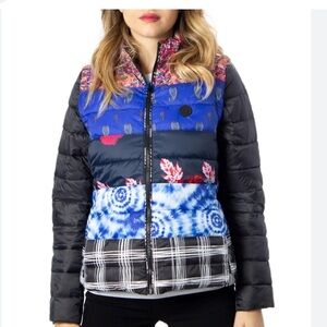 Desigual Padded Copenhagen Jacket. NWT